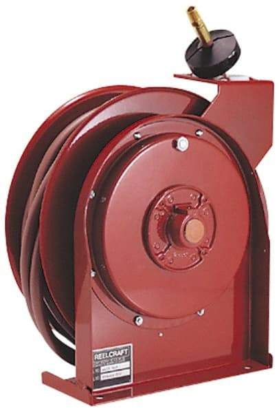 Reelcraft - 17' Spring Retractable Hose Reel - 300 psi, Hose Included - Benchmark Tooling