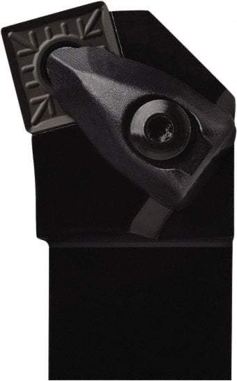 Seco - DSKN, Left Hand Cut, 75° Lead Angle, 25mm Shank Height x 25mm Shank Width, Negative Rake Indexable Turning Toolholder - 150mm OAL, SNM..1204.. Insert Compatibility, Series Dual Clamp - Benchmark Tooling