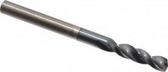 SGS - Letter E (1/4) 145° Spiral Flute Solid Carbide Screw Machine Drill Bit - Benchmark Tooling