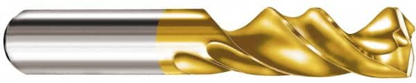 SGS - 0.748" 145° Spiral Flute Solid Carbide Screw Machine Drill Bit - Benchmark Tooling