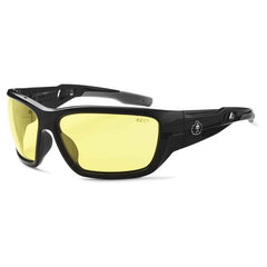Baldr Yellow Lens Black Safety Glasses - Benchmark Tooling