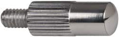 Mitutoyo - #4-48, 5mm Ball Diam, Carbide Shell Contact Point - 1/2" Contact Point Length, Use with AGD 1,2,3,4 - Benchmark Tooling