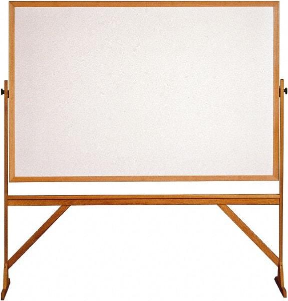 Ghent - 78" High x 77" Wide Reversible Dry Erase Board - Acrylate, 23-1/2" Deep - Benchmark Tooling