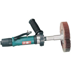 Dynabrade - 0.7 hp, 3,400 RPM Finishing Sander - 34.5 CFM Air Consumption, 6.21 bar Air Pressure, 1/4 NPT Inlet - Benchmark Tooling