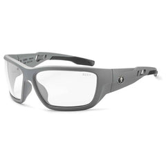 Baldr Clear Lens Matte Gray Safety Glasses - Benchmark Tooling