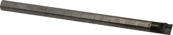Kennametal - 15.24mm Min Bore Diam, 8" OAL, 1/2" Shank Diam, Indexable Boring Bar - CC.. 21.51 Insert, Screw Holding Method - Benchmark Tooling