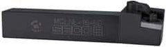 Seco - MCLN, Left Hand Cut, -5° Lead Angle, 1" Shank Height x 1" Shank Width, Negative Rake Indexable Turning Toolholder - 6" OAL, CN..64. Insert Compatibility, Series Multiple Lock - Benchmark Tooling