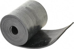 Made in USA - 1/8" Thick x 4" Wide x 60" Long, Buna-N Rubber Strip - Stock Length, 60 Shore A Durometer, 800 to 1,000 psi Tensile Strength, -20 to 170°F, Black - Benchmark Tooling