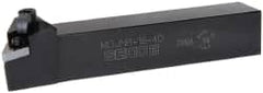 Seco - MDJN, Right Hand Cut, -3° Lead Angle, 1" Shank Height x 1" Shank Width, Negative Rake Indexable Turning Toolholder - 6" OAL, DN..43. Insert Compatibility, Series Multiple Lock - Benchmark Tooling