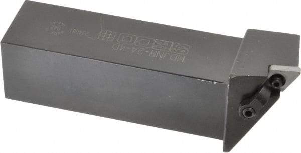 Seco - MDJN, Right Hand Cut, -3° Lead Angle, 1-1/2" Shank Height x 1-1/2" Shank Width, Negative Rake Indexable Turning Toolholder - 6" OAL, DN..43. Insert Compatibility, Series Multiple Lock - Benchmark Tooling