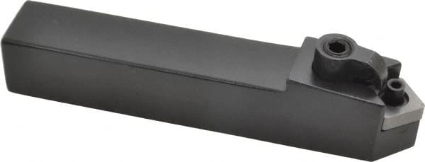 Seco - MSDN, Neutral Cut, 0° Lead Angle, 3/4" Shank Height x 3/4" Shank Width, Negative Rake Indexable Turning Toolholder - 4-1/2" OAL, SN..43. Insert Compatibility, Series Multiple Lock - Benchmark Tooling