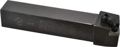 Seco - MSRN, Left Hand Cut, 15° Lead Angle, 1" Shank Height x 1" Shank Width, Negative Rake Indexable Turning Toolholder - 6" OAL, SN..43. Insert Compatibility, Series Multiple Lock - Benchmark Tooling