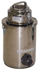 Minuteman - 6 Gal, Stainless Steel Tank, Dry, Mercury Vacuum Cleaner - 1.25 hp, 7.9 Amps - Benchmark Tooling