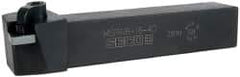 Seco - MSRN, Right Hand Cut, 15° Lead Angle, 1" Shank Height x 1" Shank Width, Negative Rake Indexable Turning Toolholder - 6" OAL, SN..43. Insert Compatibility, Series Multiple Lock - Benchmark Tooling