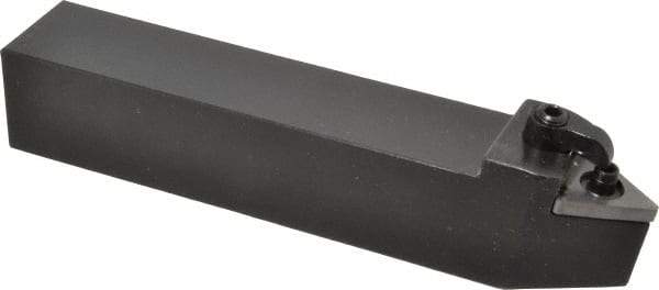 Seco - MTEN, Neutral Cut, 0° Lead Angle, 1-1/4" Shank Height x 1-1/4" Shank Width, Negative Rake Indexable Turning Toolholder - 7" OAL, TN..54. Insert Compatibility, Series Multiple Lock - Benchmark Tooling