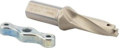 Iscar - 3/4 to 0.783" Diam, 3xD, 2.24" Max Depth, 1" Shank Diam, Replaceable Tip Drill - IDI Insert, 19 Seat Size, DCM Toolholder, Series ChamDrill - Benchmark Tooling