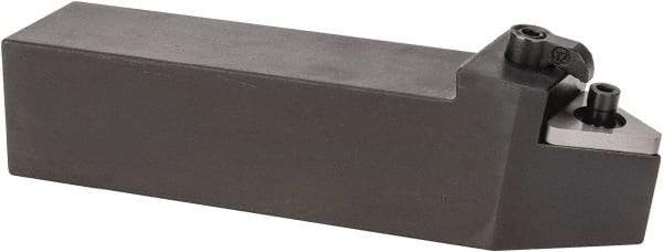 Seco - MTEN, Neutral Cut, 0° Lead Angle, 1-1/2" Shank Height x 1-1/2" Shank Width, Negative Rake Indexable Turning Toolholder - 7" OAL, TN..66. Insert Compatibility, Series Multiple Lock - Benchmark Tooling