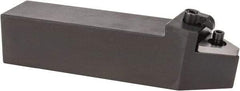 Seco - MTEN, Neutral Cut, 0° Lead Angle, 1-1/2" Shank Height x 1-1/2" Shank Width, Negative Rake Indexable Turning Toolholder - 7" OAL, TN..66. Insert Compatibility, Series Multiple Lock - Benchmark Tooling