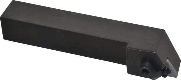 Seco - MTJN, Left Hand Cut, -3° Lead Angle, 3/4" Shank Height x 3/4" Shank Width, Negative Rake Indexable Turning Toolholder - 4-1/2" OAL, TN..33. Insert Compatibility, Series Multiple Lock - Benchmark Tooling