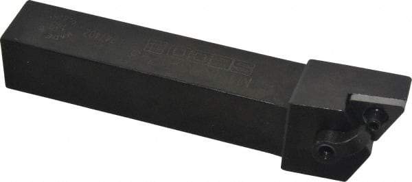 Seco - MTJN, Right Hand Cut, -3° Lead Angle, 3/4" Shank Height x 3/4" Shank Width, Negative Rake Indexable Turning Toolholder - 4-1/2" OAL, TN..33. Insert Compatibility, Series Multiple Lock - Benchmark Tooling