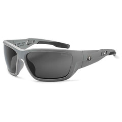 Baldr Smoke Lens Matte Gray Safety Glasses - Benchmark Tooling