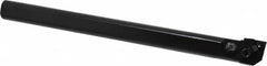 Seco - 1.28" Min Bore Diam, 12" OAL, 1" Shank Diam, MCLN Indexable Boring Bar - CNMG 432 Insert, Pin & Clamp Holding Method - Benchmark Tooling