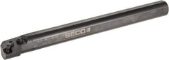 Seco - 1.53" Min Bore Diam, 14" OAL, 1-1/4" Shank Diam, MCLN Indexable Boring Bar - CNMG 432 Insert, Pin & Clamp Holding Method - Benchmark Tooling