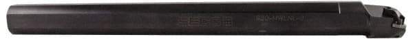 Seco - 1.78" Min Bore Diam, 14" OAL, 1-1/2" Shank Diam, MWLN Indexable Boring Bar - WNMG 432 Insert, Pin & Clamp Holding Method - Benchmark Tooling