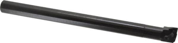 Seco - 0.93" Min Bore Diam, 10" OAL, 3/4" Shank Diam, MWLN Indexable Boring Bar - WNMG 332 Insert, Pin & Clamp Holding Method - Benchmark Tooling