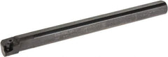 Seco - 1.2" Min Bore Diam, 12" OAL, 1" Shank Diam, MWLN Indexable Boring Bar - WNMG 332 Insert, Pin & Clamp Holding Method - Benchmark Tooling
