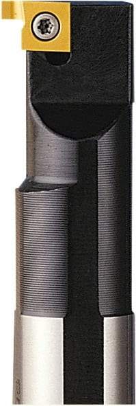 Seco - SN, Internal, Right Hand, 2.65mm Max Depth of Cut, 1.15 to 2.65mm Groove Width, Indexable Grooving Tool Holder - 9NR Insert Compatibility, 9.5mm Shank Width, 100mm OAL - Benchmark Tooling
