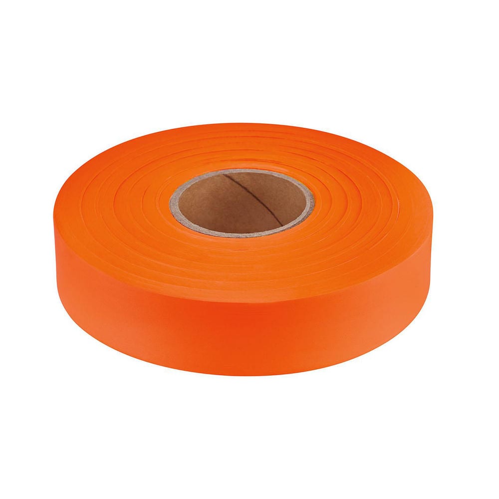 Barricade & Flagging Tape; Legend: None; Material: Plastic; Overall Length: 600.00; Color: Orange