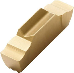 Seco - LCGF, 0.315" Cutting Width, GG, CP500 Grade, Double End Multi-Directional Turning Insert - TiAlN, TiN Coated - Benchmark Tooling