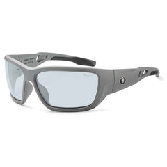 Baldr In/Outdoor Lens Matte Gray Safety Glasses - Benchmark Tooling