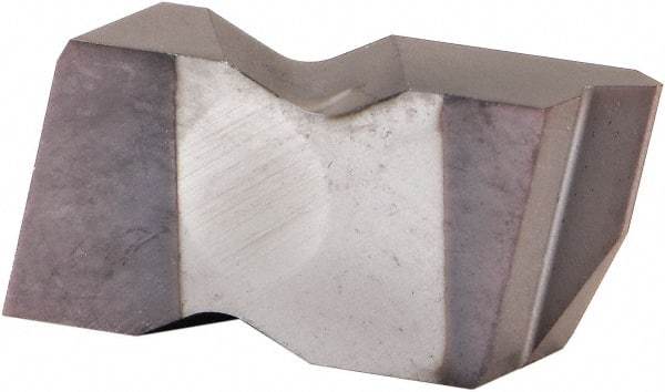 Kennametal - NTC3 Grade KCU10, External UN Threading Insert - 20 TPI Ext Pitch, Right Hand Insert, AlTiN Finish, Carbide - Benchmark Tooling