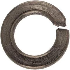 Made in USA - #6, 0.031" Thick Split Lock Washer - 400 Stainless Steel, Passivated Finish, 0.141" Min ID, 0.148" Max ID, 0.25" Max OD - Benchmark Tooling