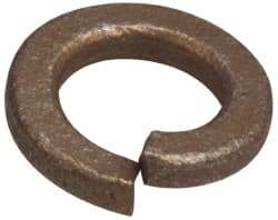 Made in USA - #8, 0.04" Thick Split Lock Washer - 316 Stainless Steel, 0.167" Min ID, 0.174" Max ID, 0.293" Max OD - Benchmark Tooling