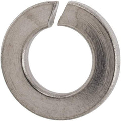 Made in USA - 5/16", 0.078" Thick Split Lock Washer - 316 Stainless Steel, 0.314" Min ID, 0.322" Max ID, 0.583" Max OD - Benchmark Tooling