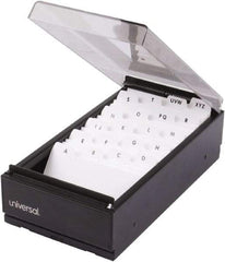 UNIVERSAL - 600 Covered Card File - 2 x 3-1/2" - Benchmark Tooling