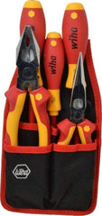 Wiha - 5 Piece Insulated Hand Tool Set - Comes in Belt Pack - Benchmark Tooling