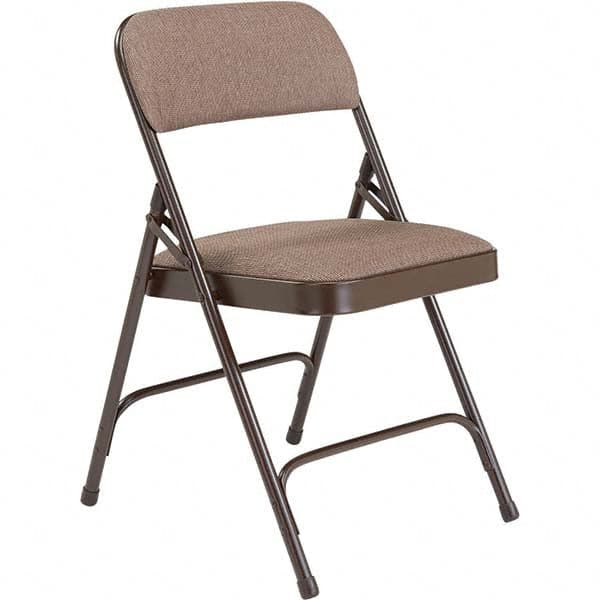 National Public Seating - Folding Chairs Pad Type: Folding Chair w/Fabric Padded Seat Material: Fabric; Steel - Benchmark Tooling