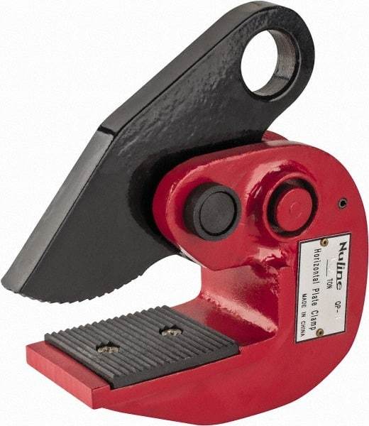 Value Collection - 3,300 Lbs. Load Capacity Horizontal Plate Clamp - 1.18 Inch Max Grip and 3.45 Inch Throat Depth - Benchmark Tooling