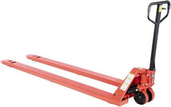 Vestil - 4,000 Lb Capacity, 7-3/4" Lift Economy Pallet Truck - 2-7/8" Min Lift Height, 96" Fork Length x 27" Fork Width, 27" Overall Width - Benchmark Tooling
