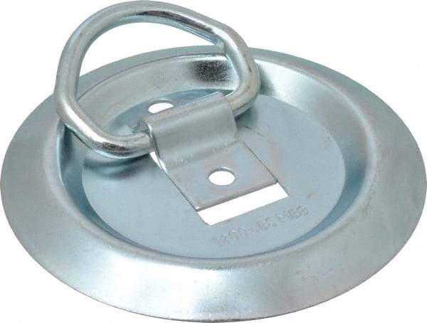 Erickson Manufacturing - 3-1/5" Wide, 1,200 Lb Basket Capacity, 1,200 Lb Vertical Capacity, Steel Web Sling - 3.2" Diam Chain, Zinc - Benchmark Tooling