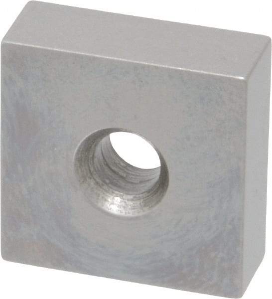 Mitutoyo - 0.35" Square Steel Gage Block - Accuracy Grade 0, Includes Certificate of Inspection - Benchmark Tooling