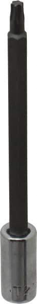SK - 1/4" Drive, T25 Torx Bit Socket - 4" OAL, Long Torx Bit Socket - Benchmark Tooling