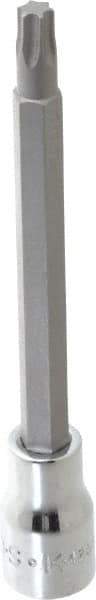 SK - 3/8" Drive, T40 Torx Bit Socket - 4" OAL, Long Torx Bit Socket - Benchmark Tooling