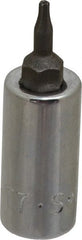 SK - 1/4" Drive, T7 Hand Torx Bit Socket - Benchmark Tooling