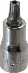 SK - 3/8" Drive, T40 Torx Bit Socket - 2" OAL, Tamper Resistant - Benchmark Tooling