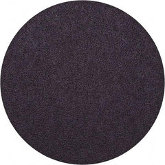 Norton - 6" Diam, 50 Grit Aluminum Oxide Adhesive PSA Disc - Coarse Grade, Brown, Cloth Backing, Flexible - Benchmark Tooling